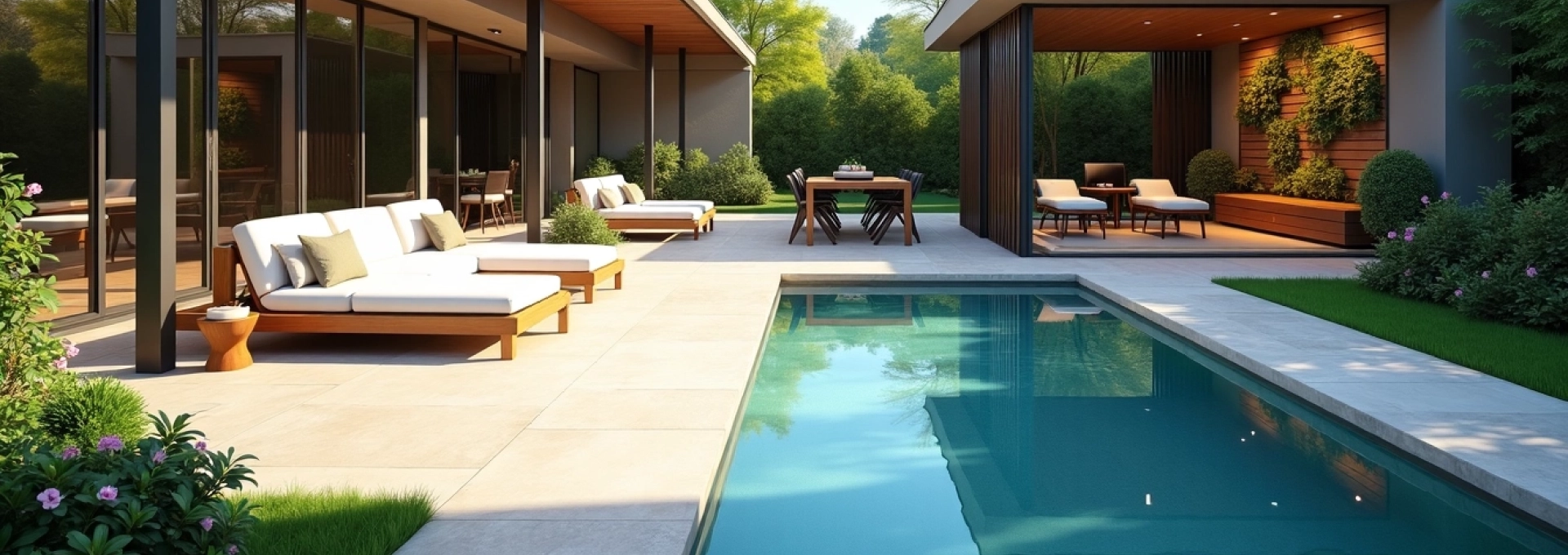 cozy outdoor relaxation areas