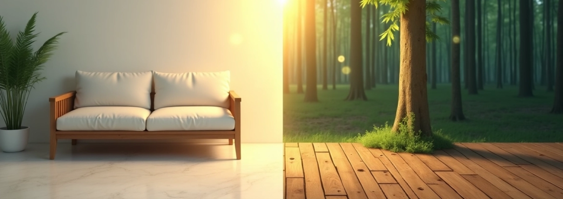 minimalist and eco-friendly aesthetic